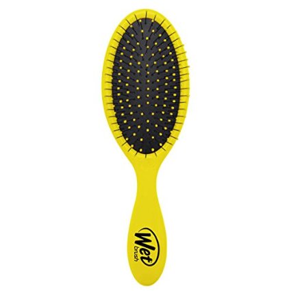 The Wet Brush Rubberized Detangle Shower Brush Yellow