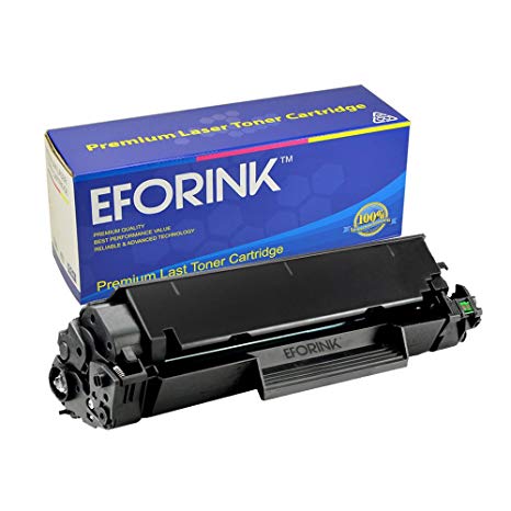EFORINK Compatible Black Toner Cartridge Replacement for CE278A 78A LaserJet Pro 1566, Pro P1566, Pro 1606dn, Pro P1606, Pro P1606dn - 1 Pack