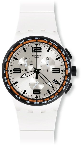 SWATCH WHITE BLADES Mens Watch SUSW405