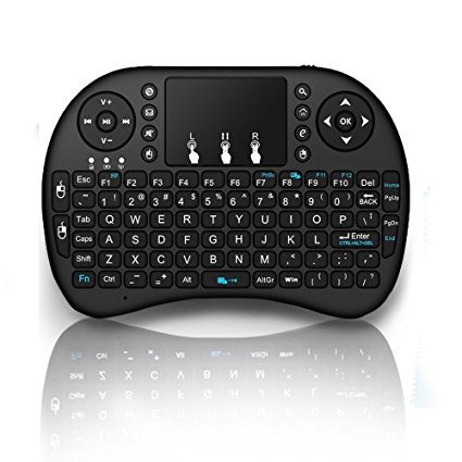 Globmall Wireless Airemouse Keyboard with Touchpad for PC Laptop Raspberry PI Mac and Android TV Box