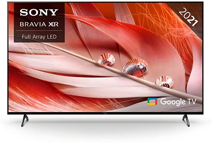 Sony BRAVIA XR Full Array LED - XRX90J - 65-inch - 4K Ultra HD (UHD) - High Dynamic Range (HDR) - Google TV - (Black, 2021 model)