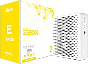 ZOTAC MAGNUS EN374070W White Edition, Compact Creator System, GeForce RTX 4070, Intel Core i7-13700HX, No Memory/Storage/OS Barebones System, ZBOX-EN374070W-U