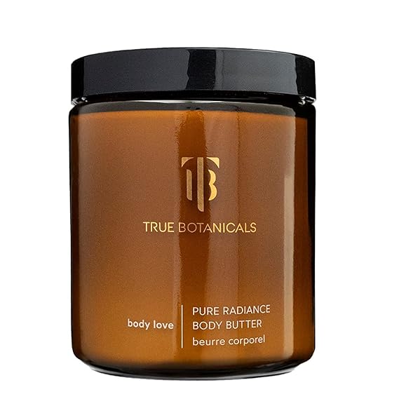 True Botanicals - Natural Body Love Pure Radiance Body Butter | Clean, Non-Toxic, Natural Skincare (8oz)