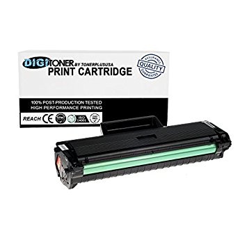 DigiToner by TonerPlusUSA New Compatible Replacement Samsung 104 MLT-D104S Laser Toner Cartridge for ML-1661 ML-1667 ML-1665 ML-1675 ML-1666 ML-1865W (Black, 1 Pack)