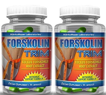 MaritzMayer Forskolin Trim Metabolic Support Weight Loss Formula 10% 125mg 30 Capsules (2)