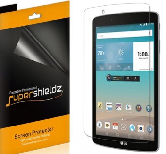 [3-Pack] SUPERSHIELDZ- Anti-Bubble High Definition Clear Screen Protector For LG G Pad F 8.0   Lifetime Replacements Warranty - Retail Packaging