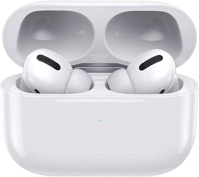 [Apple MFi Certified] AirPods Pro Wireless Earbuds Bluetooth in Ear Light-Weight Headphones Built-in Microphone, with Touch Control, Noise Cancelling, Charging case White