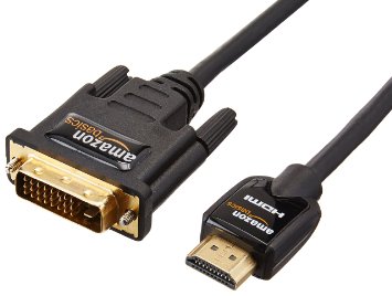 AmazonBasics HDMI to DVI  Adapter Cable - 9.8 Feet (3 Meters)