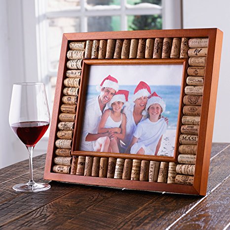 Wine Enthusiast Wine Cork Picture Frame Kit, 8 X 10""