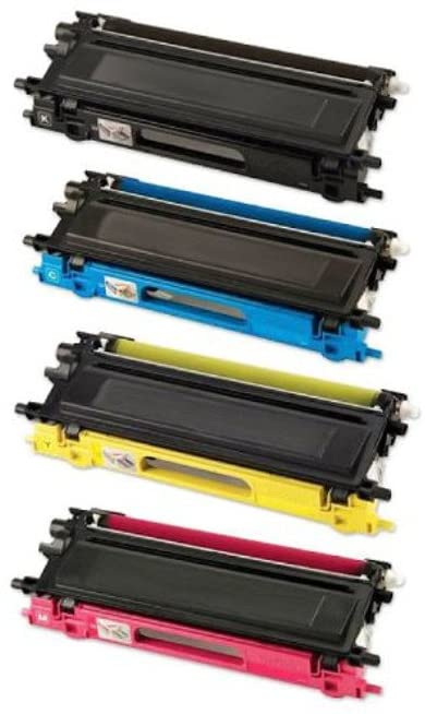 MPSCAL ©TN-210 Set of 4 (Black, Cyan, Yellow, Magenta) Premium High Yield Brother Compatible with Remanufactured High Quality Toner Cartridge For use with Brother DCP-9010CN, HL-3040CN, HL-3045CN, HL-3070CW, HL-3075CW, MFC-9010CN, MFC-9120CN, MFC-9125CN, MFC-9320CN, MFC-9320CW,MFC-9325CW Series Printer.