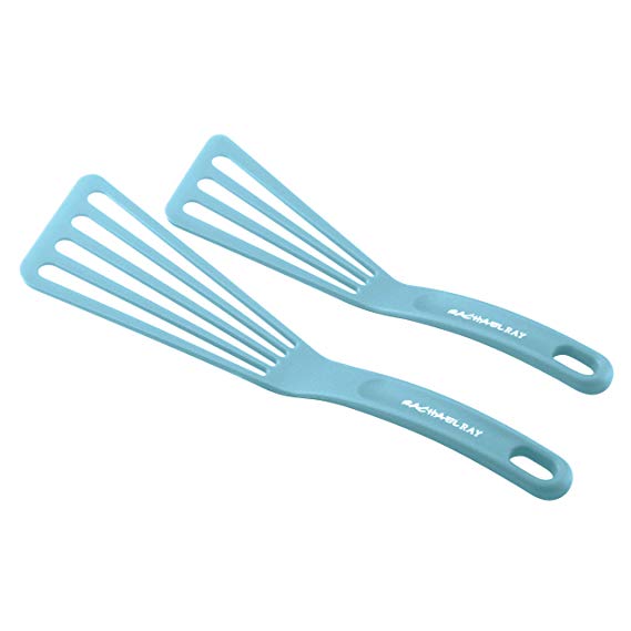 Rachael Ray Tools & Gadgets 2-Piece Nylon Turner Set, Light Blue - 47665