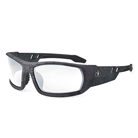 Ergodyne Skullerz Odin Safety Glasses - Kryptek Typhon Frame, Clear Lens