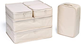 Travel Compression Bag, JJ POWER Packing Cubes/Luggage Organizers for Backpack on Short Trip