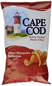 Cape Cod Kettle Chips, Sweet Mesquite BBQ, 8 oz