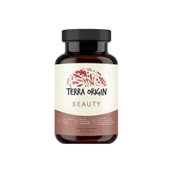 HEALTHY BEAUTY Nutraceutical with Collagen, Biotin and Vitamins A, B, C & D for smooth, vibrant skin, lustrous hair and healthy nails