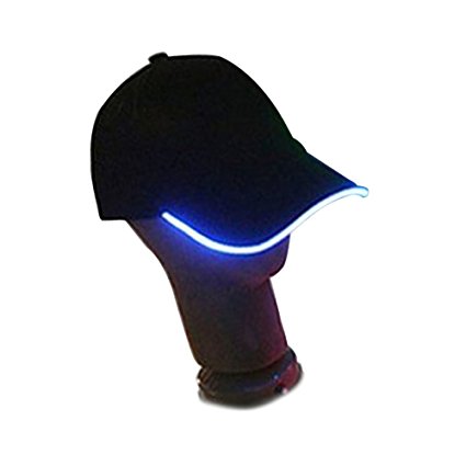 Glovion Fashion LED Light Up Baseball Hat Glow Party Cap