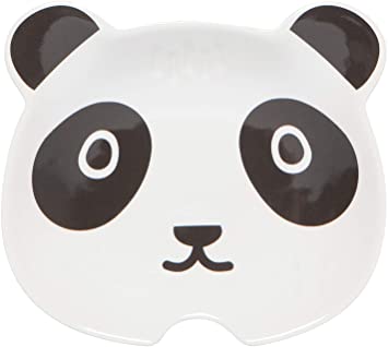Now Designs Stoneware Spoon Rest, Poppy Panda