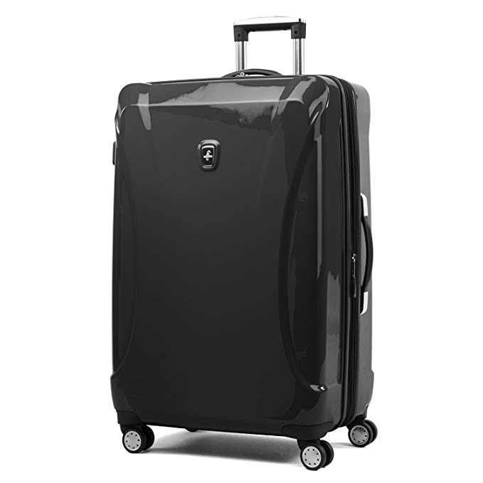 Atlantic Ultra Lite Hardsides 28" Spinner Suitcase, Jade Black