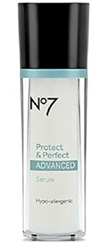 Boots No7 Protect and Perfect Advanced Anti Aging Serum Bottle - 1 oz