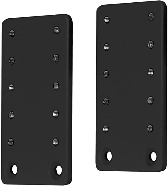 VIVO Steel Height Adjustment Kit Brackets for Computer Keyboard and Mouse Trays, Fits MOUNT-KB05A, MOUNT-KB05D, MOUNT-KB05E, and More, Black, MOUNT-KB5SP