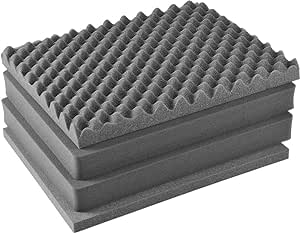 Pelican 1600 Pluck Foam Set - 4 Piece Foam Set.