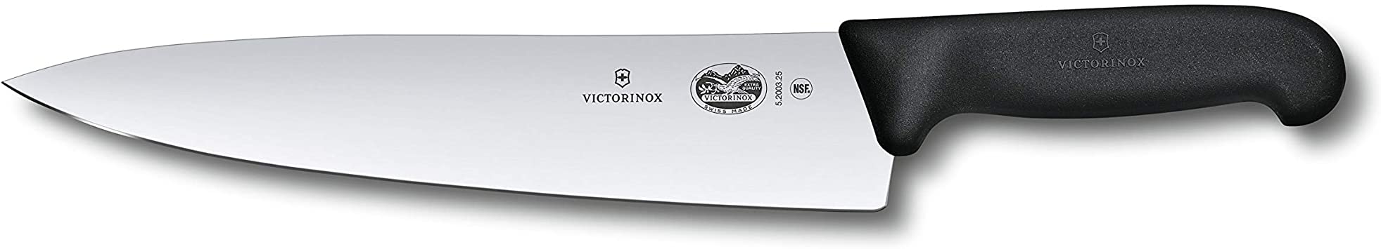 Victorinox 10-Inch Fibrox Pro Chef's Knife, Black