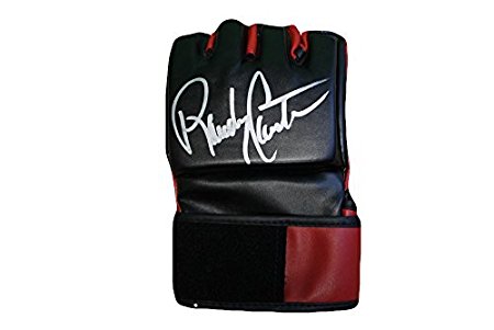 Randy Couture Autographed Premier MMA Half Glove JSA COA