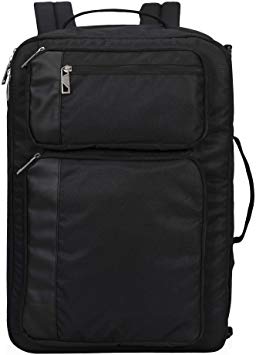 Travel Max 30L Flight Approved Backpack, Multi-Functional Shoulder Bag Laptop Case Business Briefcase Messenger Handbag Luggage Back Pack Travel Rucksack Fits 17.3 Inch Laptop for Men/Women (Black)