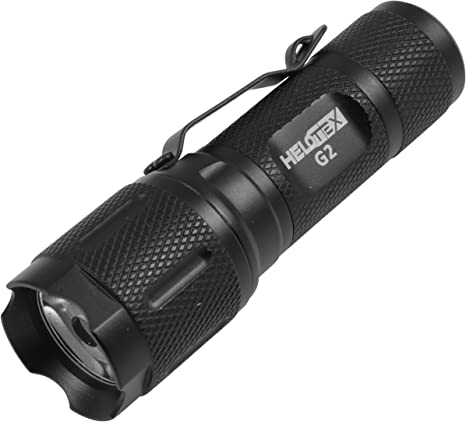 Helotex G2 CREE LED Tactical EDC Flashlight