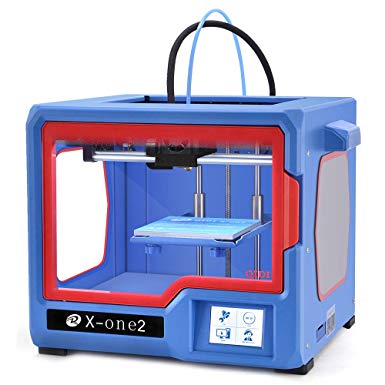QIDI TECHNOLOGY 3D Printer, New Model: X-one2, Fully Metal Structure, 3.5 Inch Touchscreen