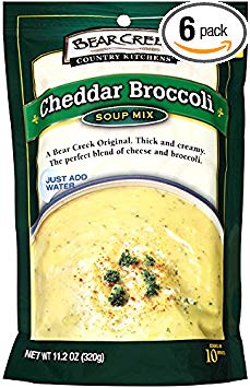 Bear Creek Soup Mix, Cheddar Broccoli, 8.8 Ounce (Pack of 6)