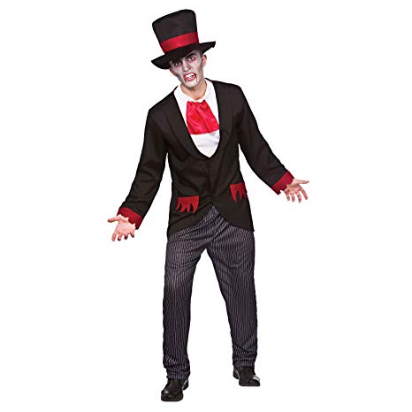 Victorian Vampire - Adult Costume Men : MEDIUM