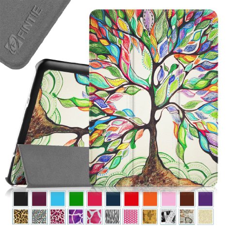 Fintie Samsung Galaxy Tab S2 97 Smart Shell Case - Ultra Slim Lightweight Stand Cover with Auto SleepWake Feature for Samsung Galaxy Tab S2 97-Inch Tablet SM-T810 SM-T815 Love Tree