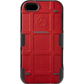 Magpul Industries iPhone 5/5s and iPhone SE MAG454-RED Bump Case & EGO Tactical Swivel Belt Clip Holster Combo Kit (Red)