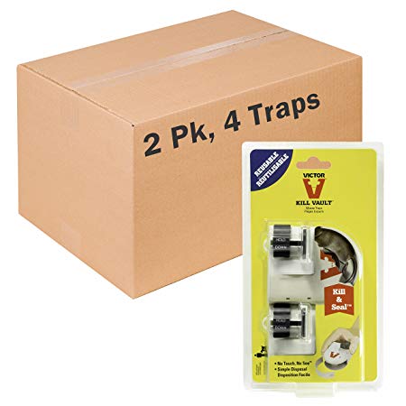 Victor Kill Vault Mouse Trap - 4 Pack