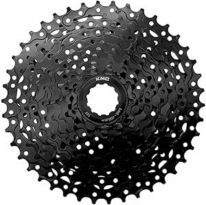 KMC React 10 Speed Cassette, Black, 11/36T