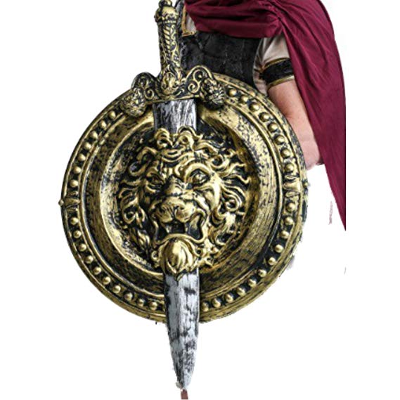 20" Gladiator Shield W/ 29" Sword - ST