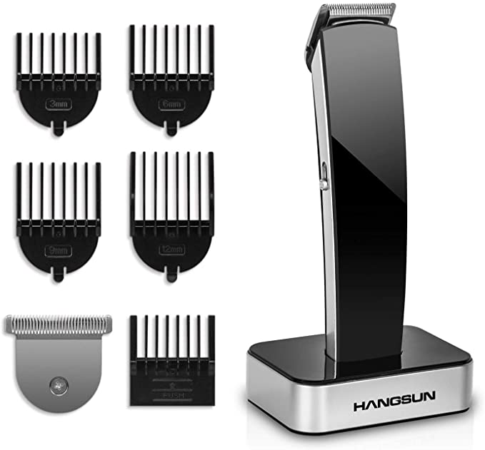 Hangsun Beard Trimmer Hair Clippers for Men Cordless Grooming Kit HC360 for Mustache, Stubble, Head and Face Hair USB Rechargeable - 7 in 1 Cutting Groomer