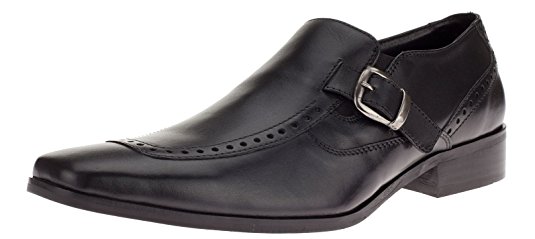Gino Valentino Men's Leather Dress Shoe Celio Slip-On Loafer