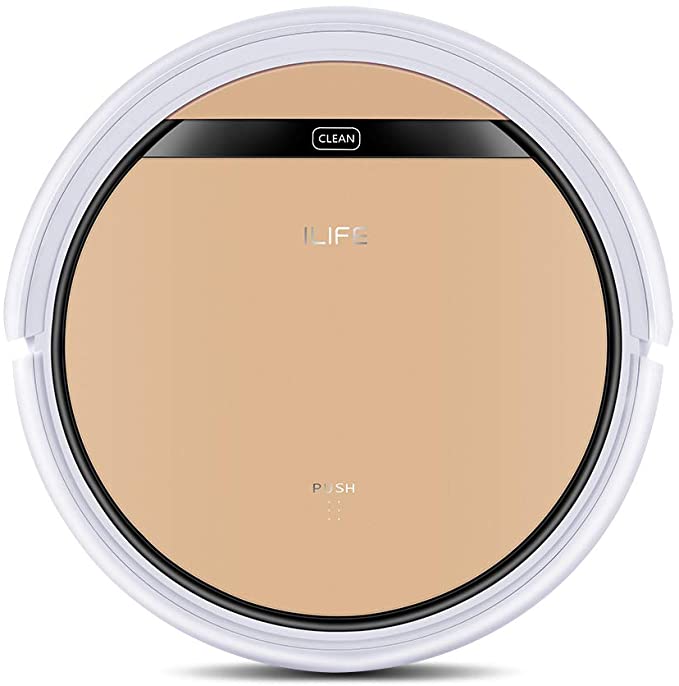 ILIFE V5s Pro Robot Vacuum Cleaner with Water Tank, Vacuuming and Mopping Deep Clean for Hard Floors