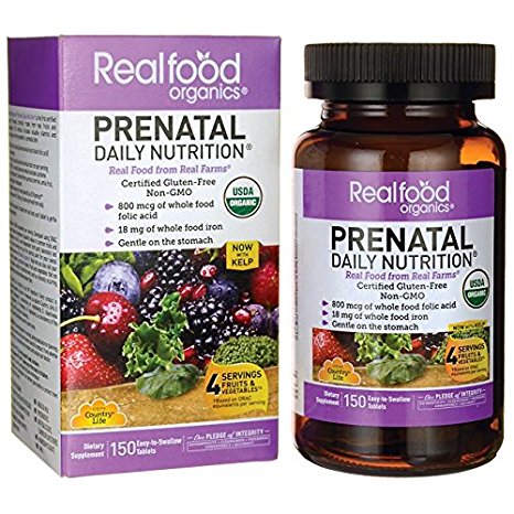 Country Life Realfood Organics Prenatal 150 Tabs