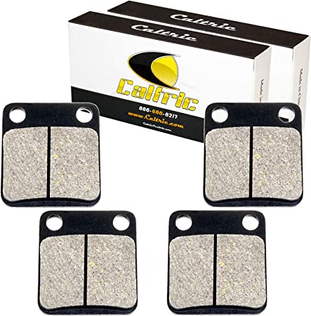 Caltric Front Brake Pads Compatible With Suzuki 400 LTA400 LTF400 Eiger 2WD 4WD 2002-2007
