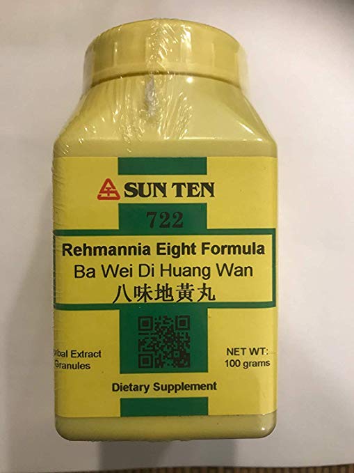 Sun Ten - REHMANNIA Eight Formula Ba Wei Di Huang Wan Concentrated Granules 100g 722 by Baicao