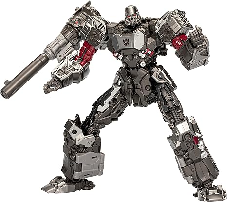 Transformers Toys Studio Series Leader Bumblebee 109 Concept Art Megatron, 8.5-inch Converting Action Figure, 8