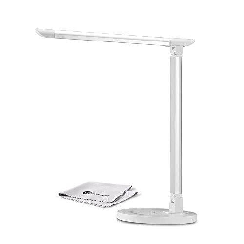 TaoTronics Energy Efficient LED Desk Lamp and Table Lamp Silver
