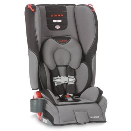 Diono Pacifica Convertible Plus Booster Seat with Body Pillow Graphite