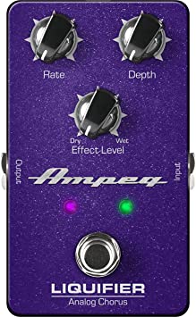 Ampeg Bass Chorus Effect Pedal, Purple, Liquifier (Liquifier)