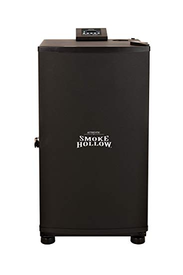 Smoke Hollow SH19079518 Electric Smoker, Exterior: 17.8 16.3 19.3 in. L Interior:13.8 in. H x 12.6 in. W x 11.9 in. L, Black
