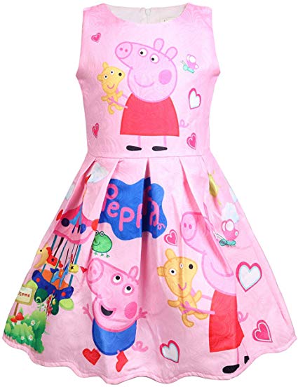 Crazy Gotend Toddler Girls Sleeveless Princess Dress Casual Party Dresses(18M-7Y)