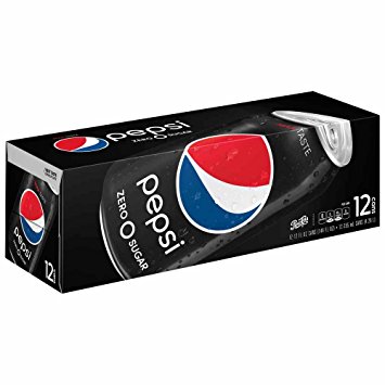 Pepsi Zero Sugar Cans (12 Count, 12 Fl Oz Each)